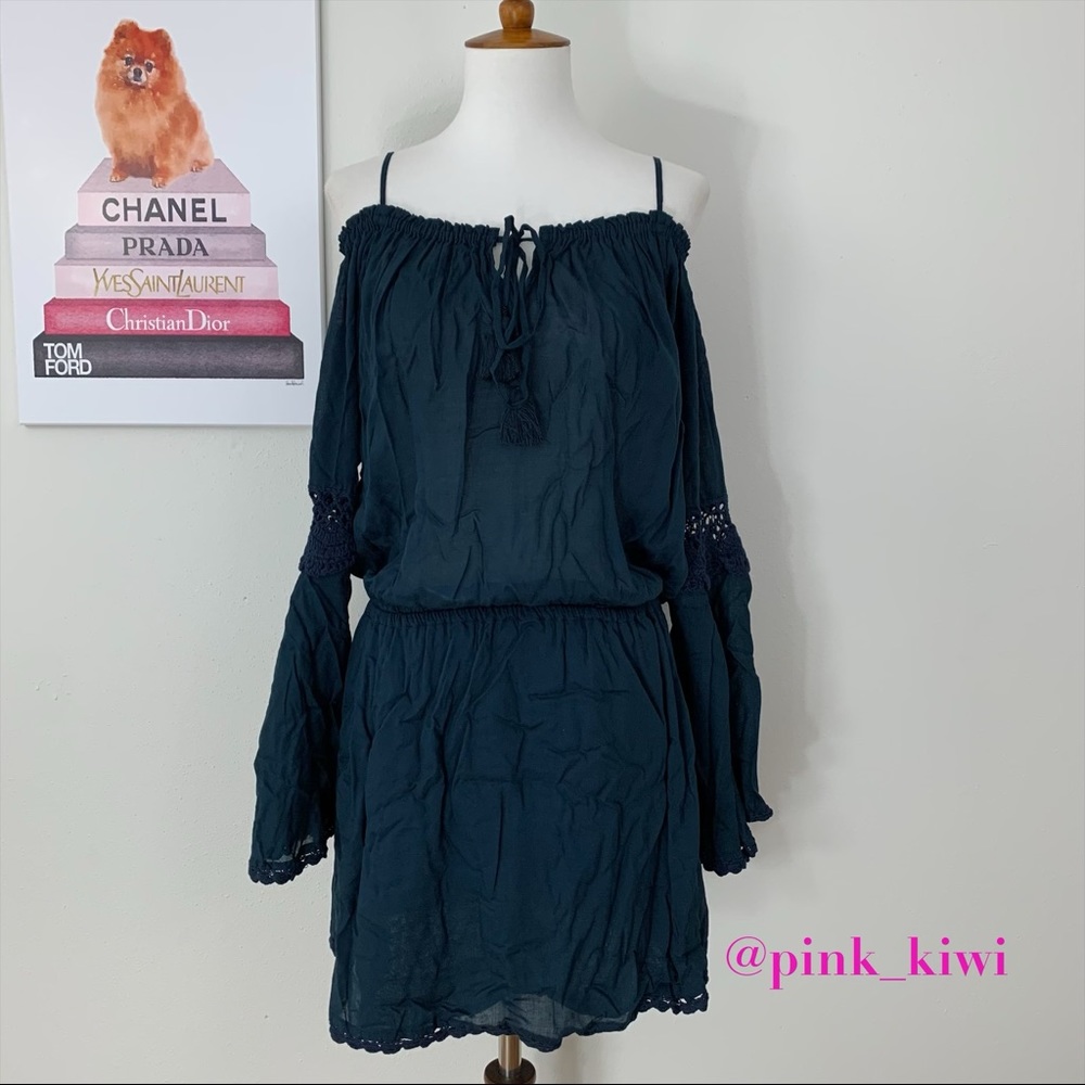 Cleobella Sabrina Off Shoulder Mini Dress